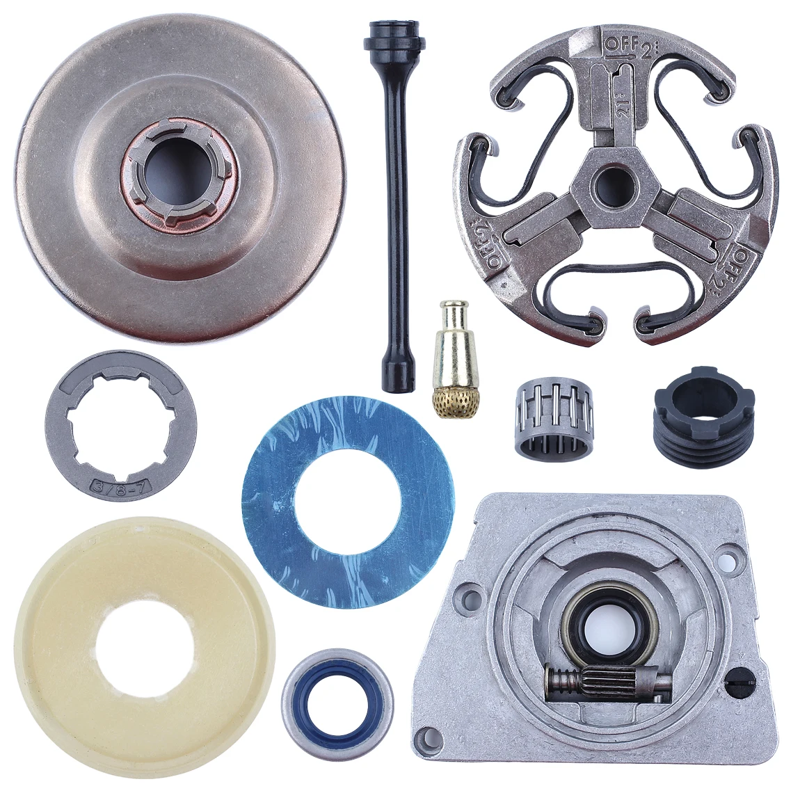 مخلب طبل ضرس حافة مضخة زيت مجموعة غطاء غبار ل HUSQVARNA 268 272 XP 61 66 266 بالمنشار 501 51 25 01