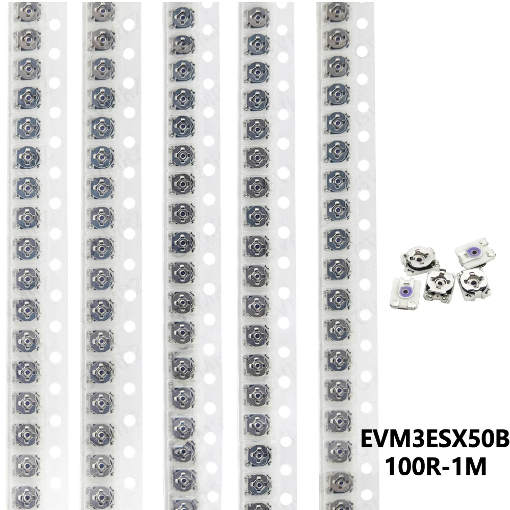 10PCS EVM3ESX50B Series SMD Adjustable resistor Kit (100R 200R 500R 1K, 2K, 3K, 5K, 10K, 20K, 50K, 100K)for Arduino