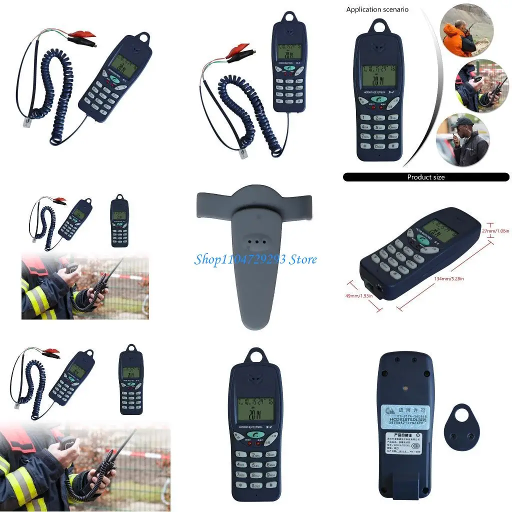 Y2GD Corded Landline Phone with Caller Identification For Communication Line Checking