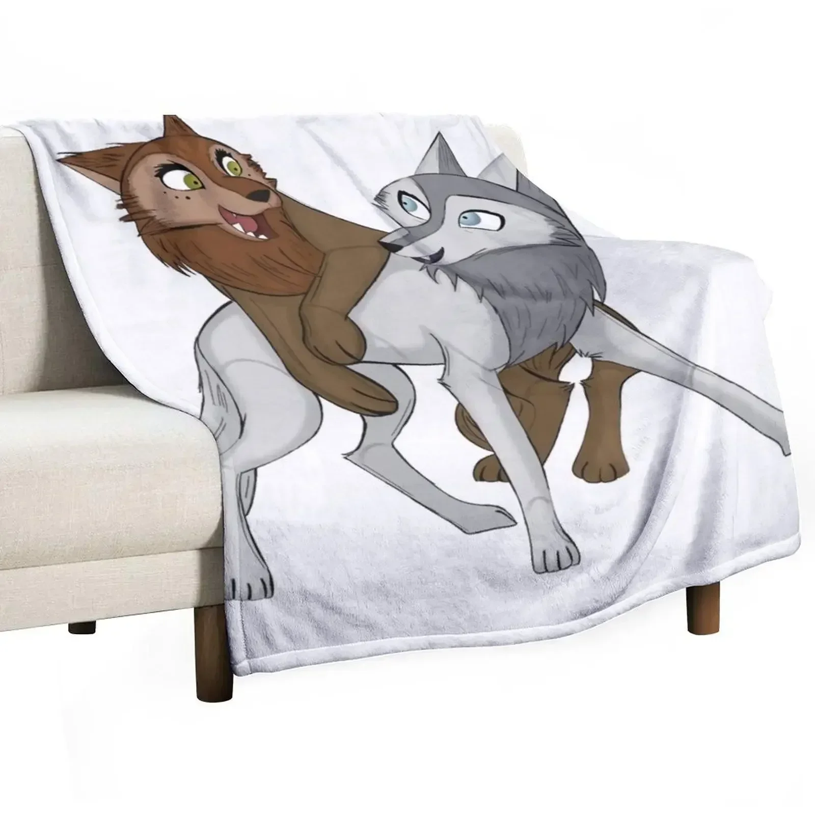 

Robyn & Mebh - Wolfwalkers Throw Blanket Shaggy Thins Fashion Sofas Summer Blankets