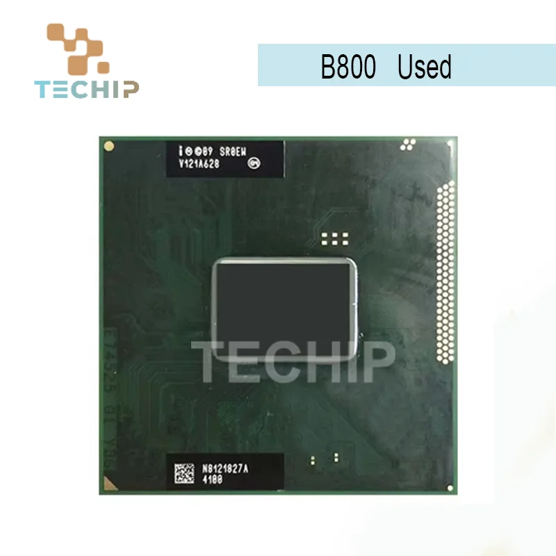 Celeron B800 CPU (2M Cache, 1.5GHz, B800 Processor) SR0EW PGA988, 35W Dual Core Laptop CPU Compatible HM65 HM67 QM67