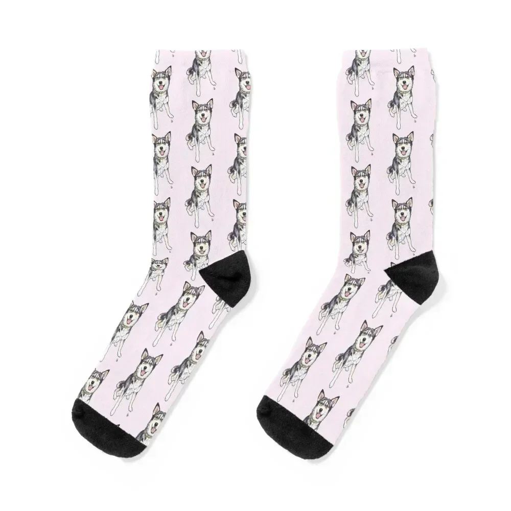 

Alaskan Klee Kai Socks essential anti-slip ankle designer brand Women's Socks Men's