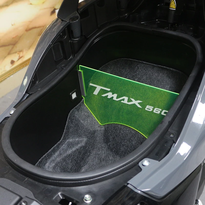 Для Yamaha Tmax 560 перегородка багажного отделения, разделитель багажника, изолирующая пластина Tmax 560 TECH MAX 2020-2025 Для Yamaha Tmax 560 перегородка багажного отделения, разделитель багажника, изолирующая пластина Tmax 560 TECH MAX 2020-2025