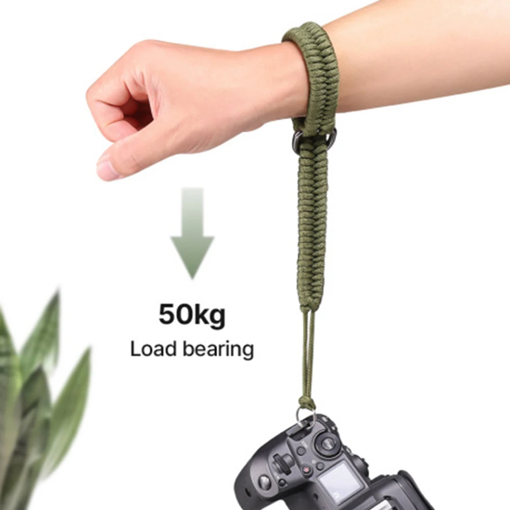 HandmAde Woven Camera Wrist Strap For Canon Nikon Sony Fuji Leica Olympus Micro Single Ouick Release Hand Strap