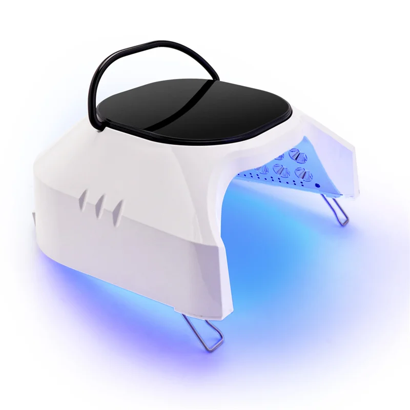 5200mAhバッテリー搭載UVランプネイルドライヤー、Byoung Beauty LED UVランプ、ミラーインテリアとメタルベース、プロ仕様LEDネイルランプ