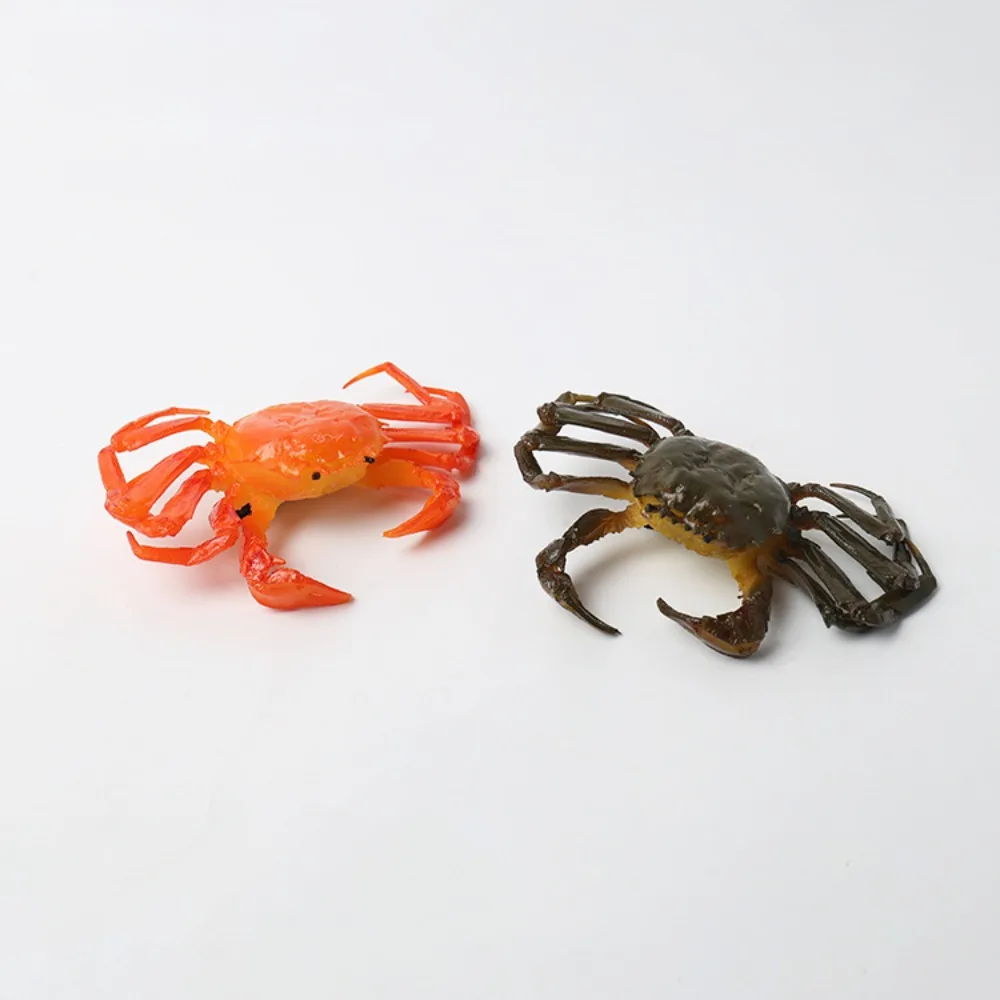 

Funny Swimming Crab Barrettes Creative Resin Hairy Crab Hair Clip Exaggerated Exquisite Simulated Crab Hairpin