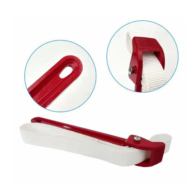 1 Stück Ölfilter-Handschlaufen-Schraubenschlüssel aus Aluminium