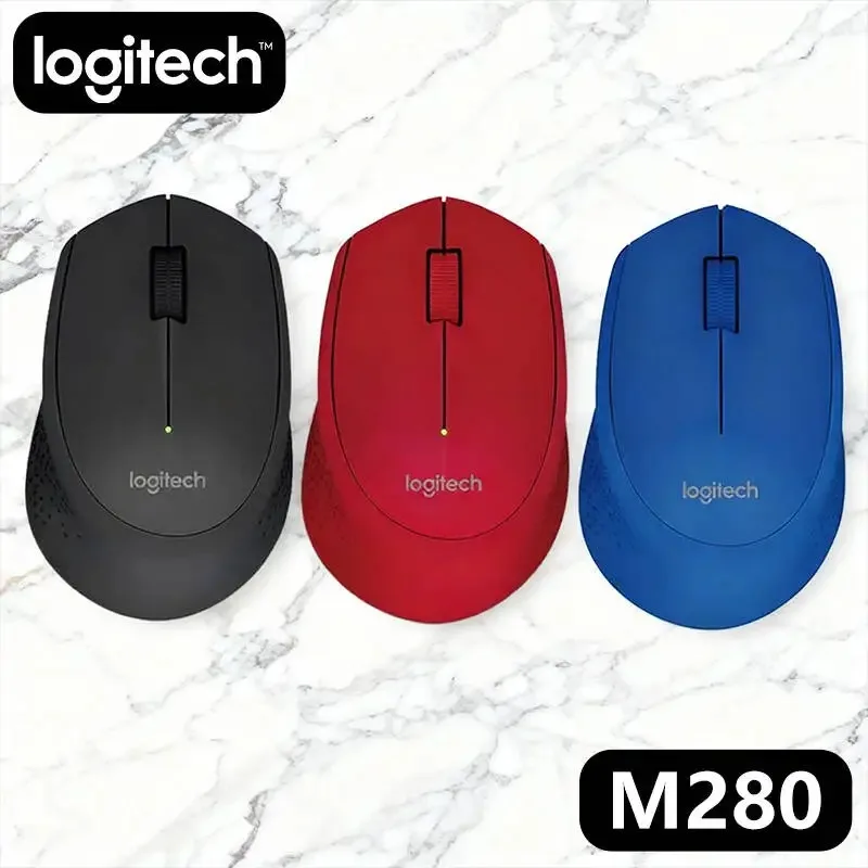 

M280 Mini Portable Gaming Mouse with Light Effects 3-Level DPI Adjustment for Office And Gaming Anti-Slip Design