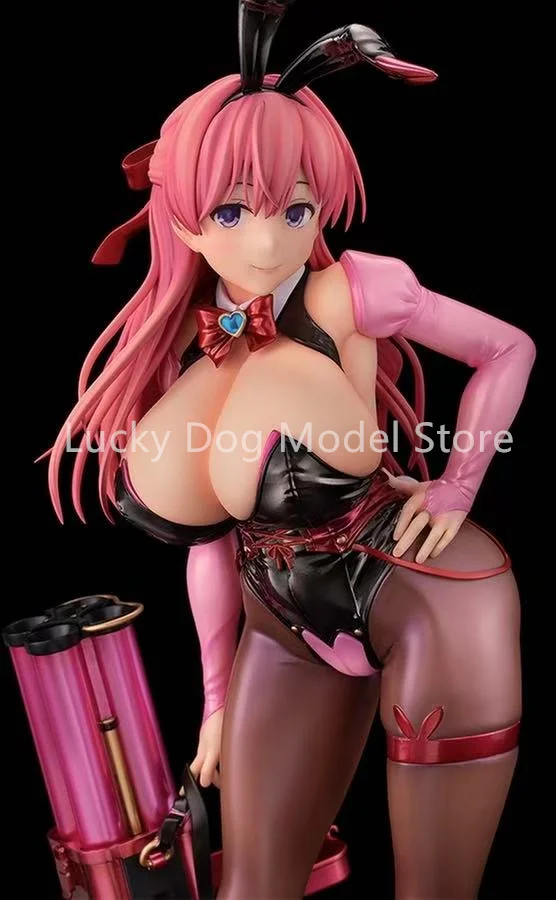 

100% оригинал: Nina Sumeragi Bunny Combat Uniform 1/5 ПВХ Фигурка Аниме Фигурка Модель Игрушки Коллекция Кукла Подарок