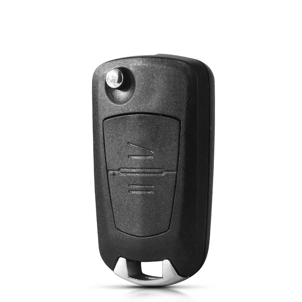 KEYYOU 2 pulsanti Flip pieghevole modificato Remote Car Key Shell Cover per Vauxhall Opel Astra Zafira Omega Vectra Mk4 portachiavi Fob