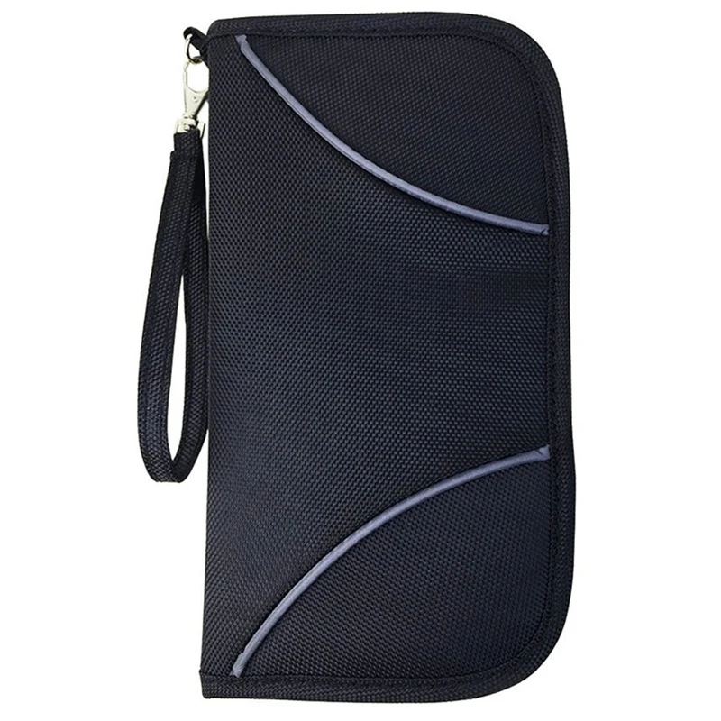 RFID Protection Faraday Bag Cell Phone Signal Blocking Anti-Scanning Shield GPS Location EMF Reducing Multifunction Wallet