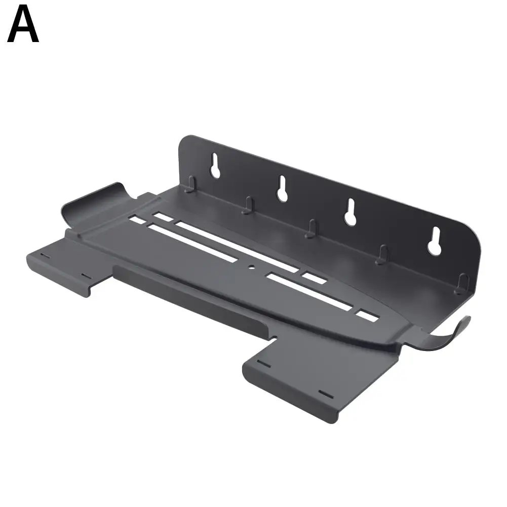 مجموعة تثبيت على الحائط المعدنية شديدة التحمل لجهاز ps5 Pro دعامة حامل رفيعة مثبتة على الحائط لسلسلة ps5 القرص/الرقمي Z9F8 #4