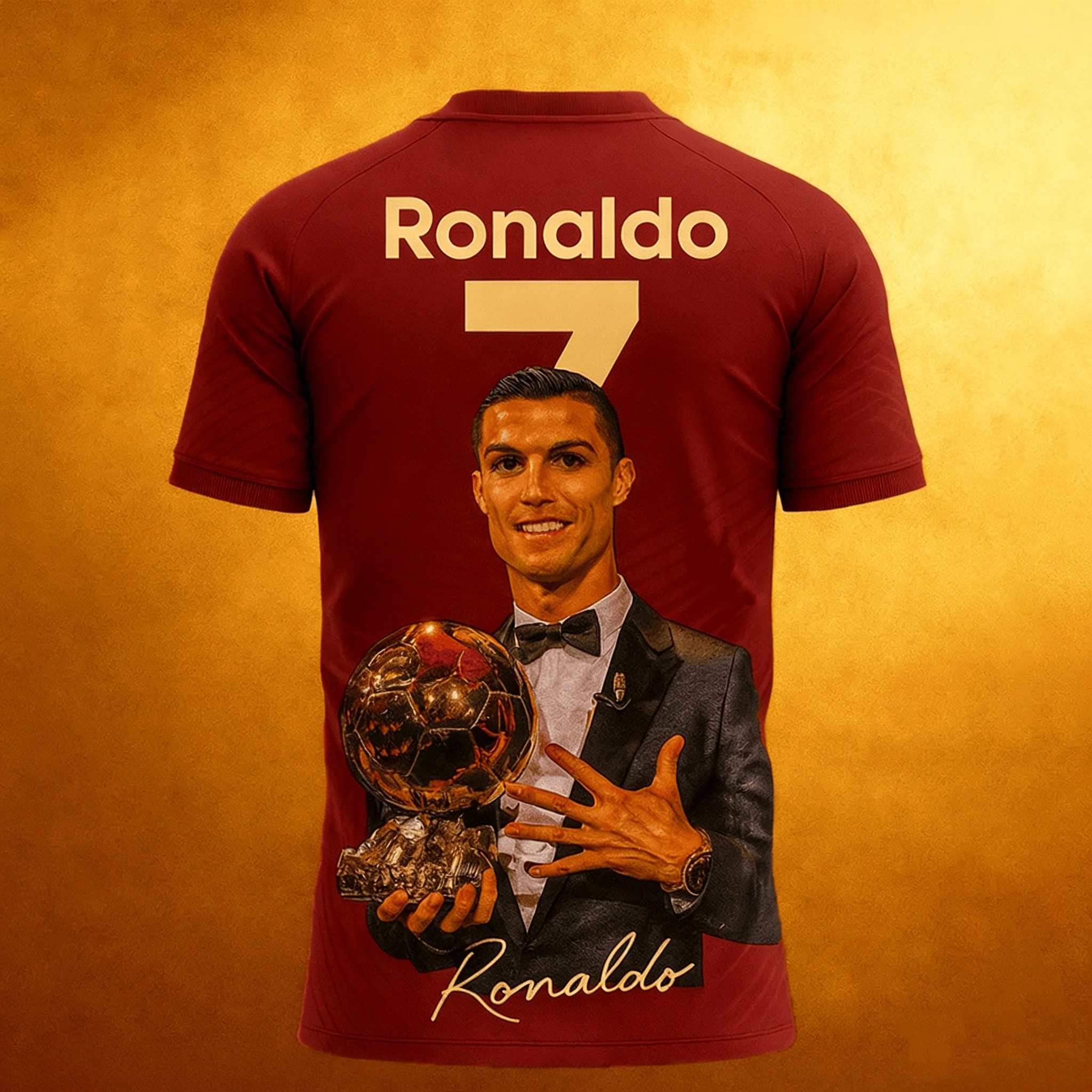 أحدث تي شيرت كرة القدم مطبوع ثلاثي الأبعاد لعام 2026، رقم جيرسي لكرة القدم. 7، قميص رياضي مسامي وسريع الجفاف، جاهز للمعجبين #2