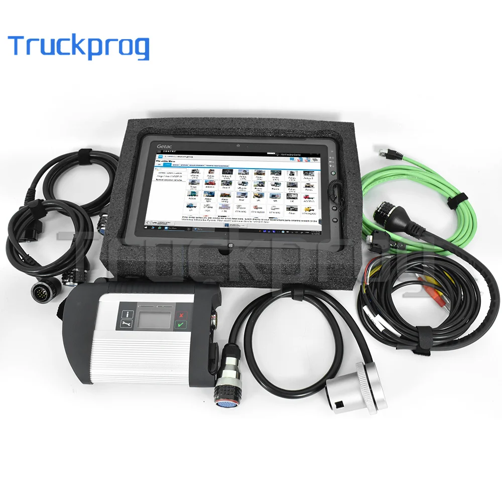 

Star diagnosis c4 odb2 scanner MB Star C4 multiplexer sd connect Software SSD wifi mb star diagnostic tool+Getac Tablet