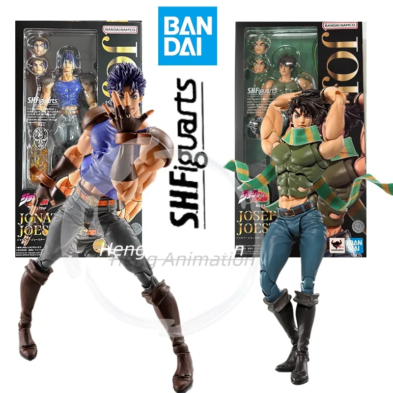 

Bandai S.H.Figuarts SHF JOJO JOJO JONATHAN JOESTAR Модельный комплект SHF ПВХ около 14,5 см Фигурки Модель игрушки Фигурка Подарок