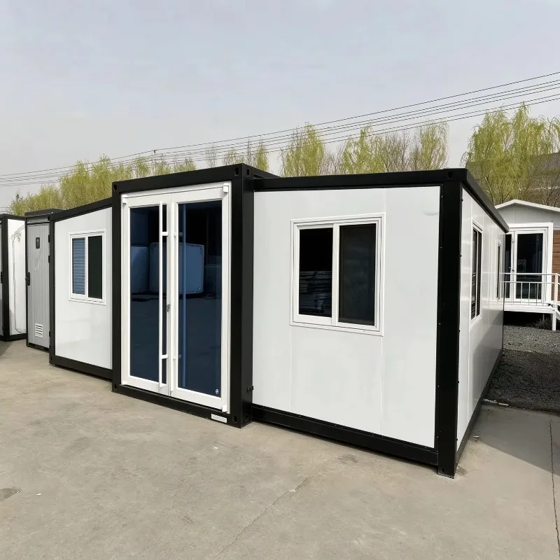 Folding Container Double Wing Expansion Box for Residential Activities Integrated Board House Assembled