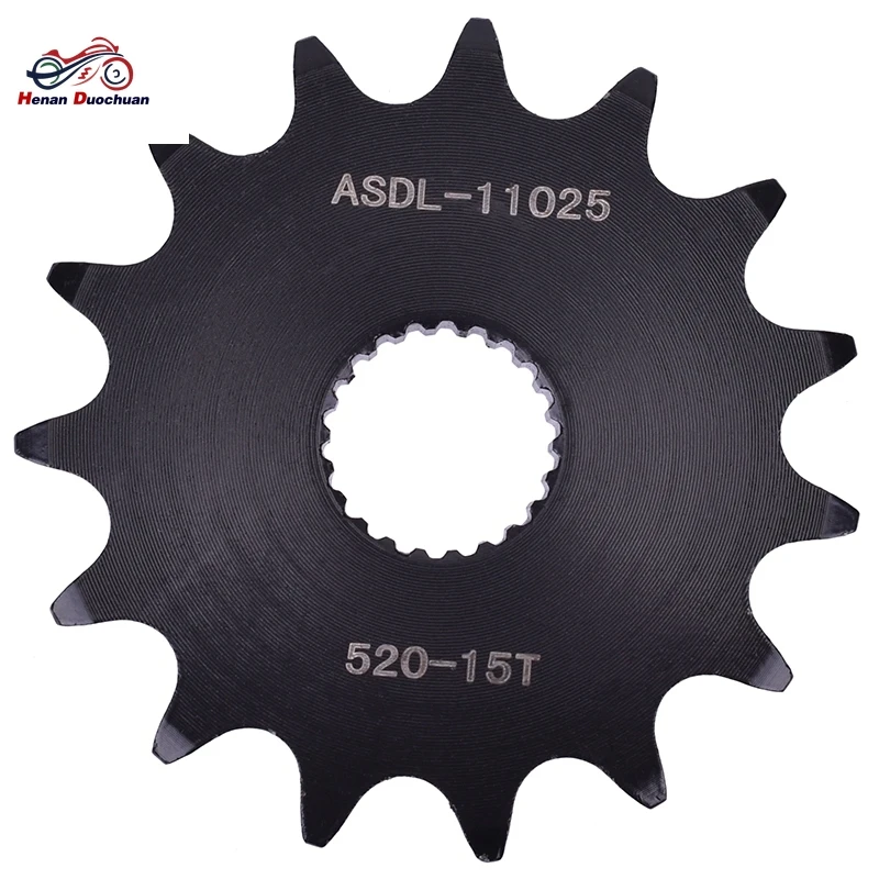 520-15T Motorcycle Front Sprocket For Yamaha XT600 1987-1998 XTZ660 XTZ Tenere 660 1991-1998 TT600R TT600 R 98-03 SZR660 96-98