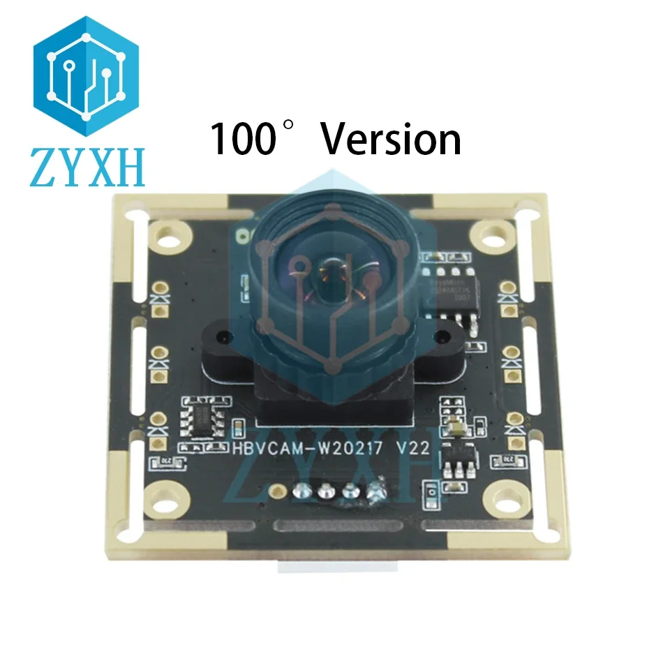 OV9732 1MP Camera Module 72/100 Degree USB Free Driver MJPG/YUY2 Adjustable Manual Focus 1280x720 Camera PCB Board