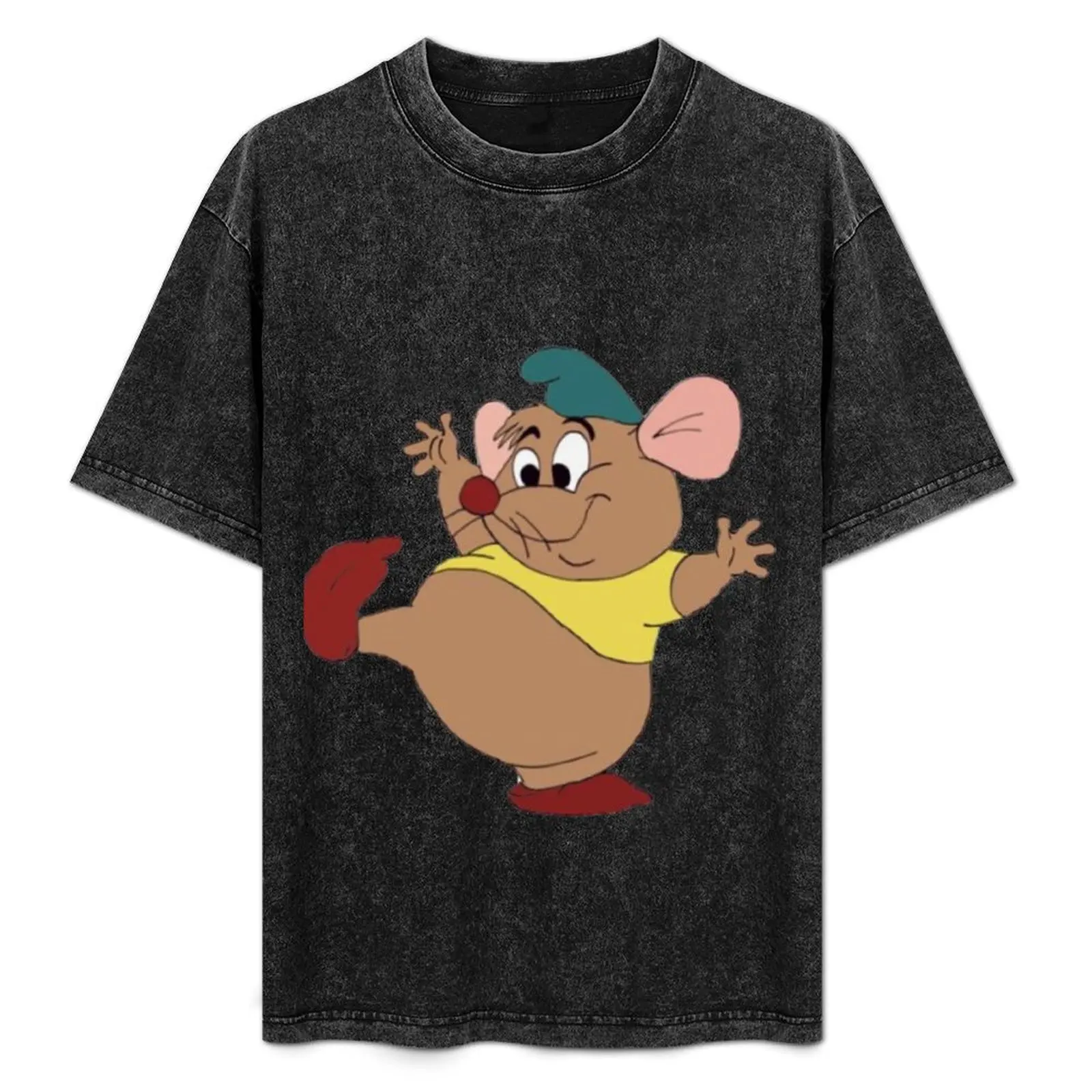 

gus (the fat rat in cinderella) HD quality Classic . T-Shirt Casual Fashion Print Tee Top