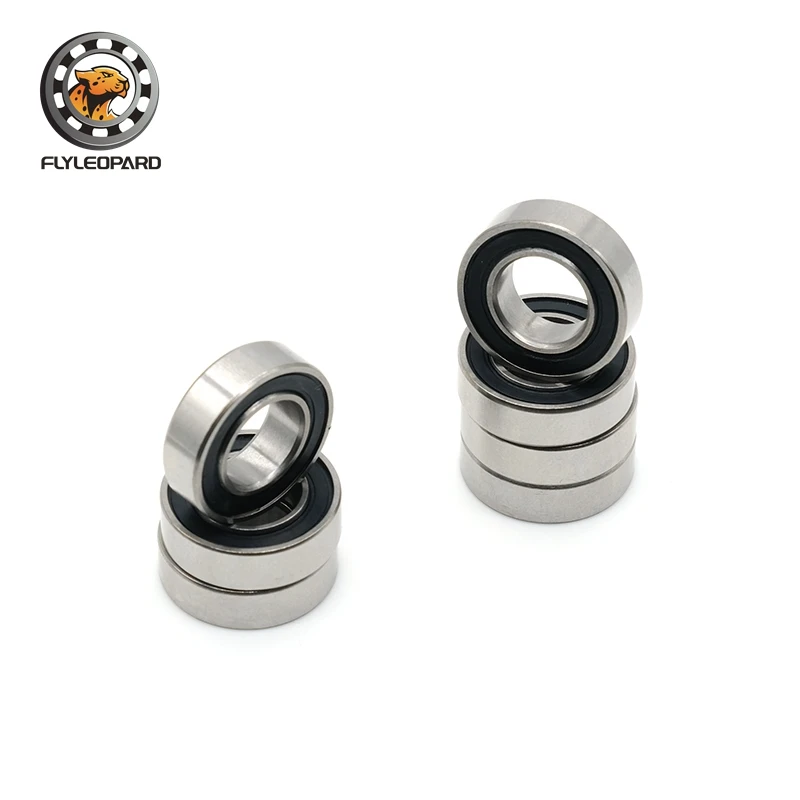 Rolamentos de esferas selados pretos, rolamento S689RS, ABEC-7, S689 2RS, 10Pcs, 9x17x5mm