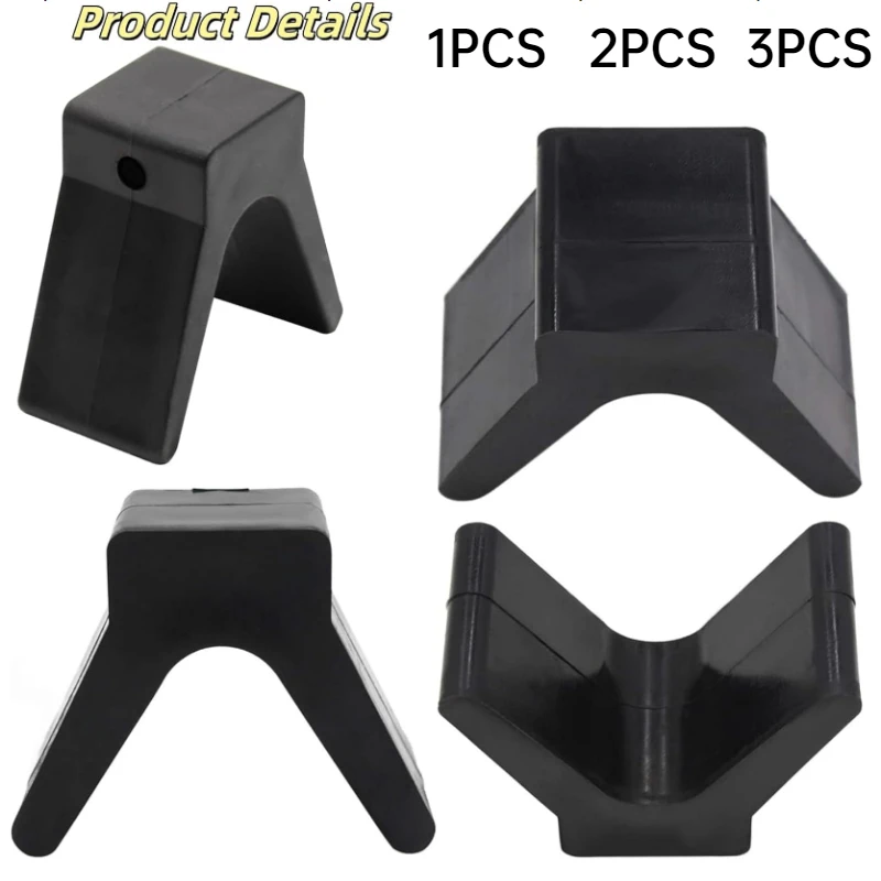 V-Style Boat Trailer Bow Stop Block trailer Rubber bow stop for boat Trailer winch stand Bow support Rollers and Brackets tools