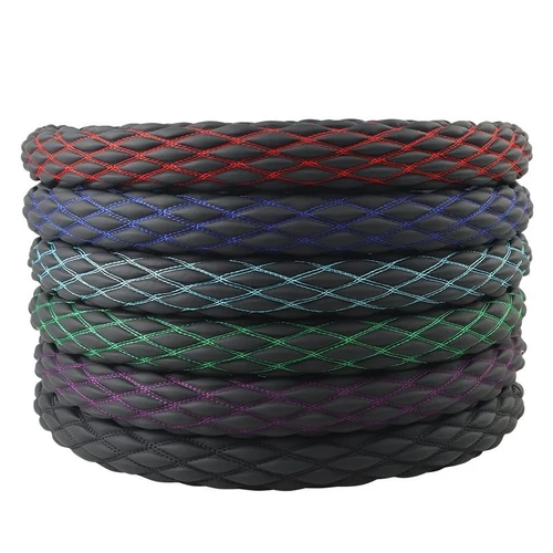 Imagen 2 del producto Cubierta para volante de camión, furgoneta, autobús, 38 40, 42, 45, 47, 50 CM, para Dongfeng SANY SCANIA IVECO ISUZU Volvo MAN Renault DAF Hino