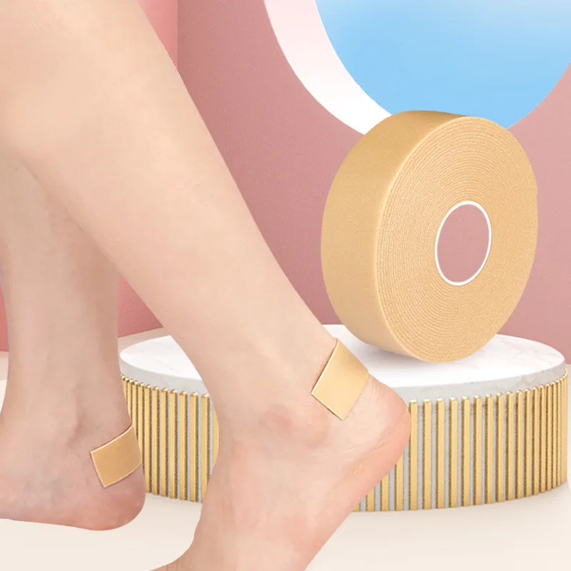 

1/2Pcs 5M Silicone Gel Heel Cushion Protector Foot Feet Care Women Shoe Pads Insert Insole Sticker Useful Heel Protector Cushion