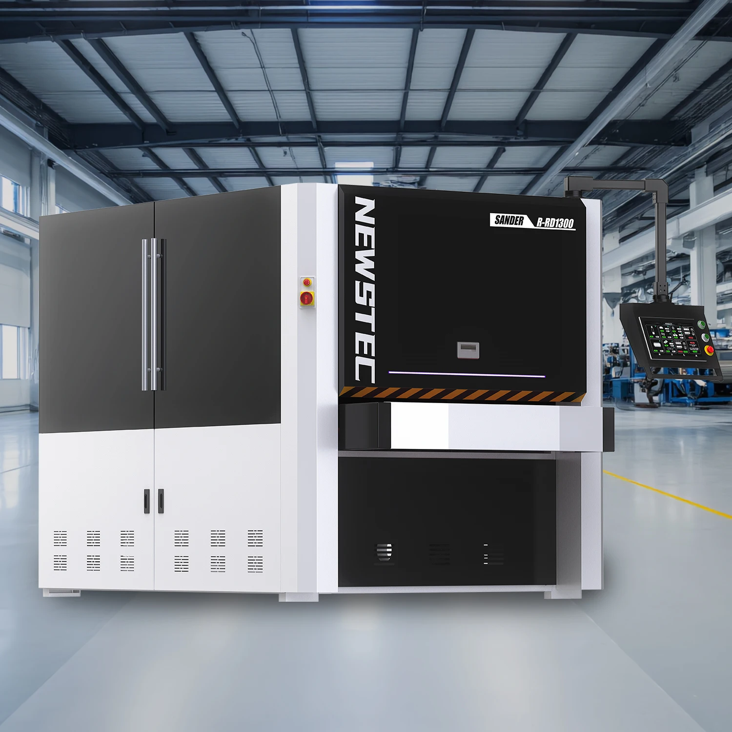 Automatic Flat Metal Sanding Machine, Automatic Deburring and Chamfering Machine, Grinding and Polishing Machine