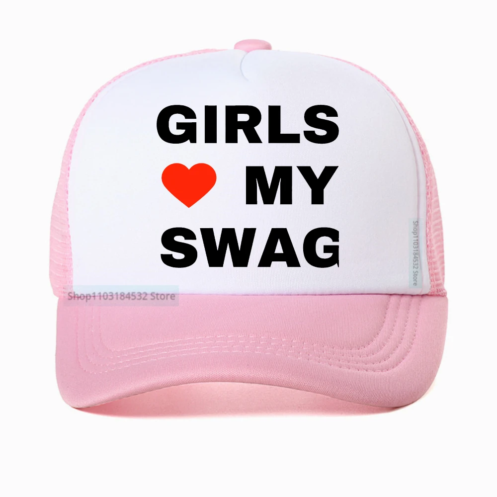 الفتيات يحب بلدي غنيمة مضحك قبعة الصيف الرجال الجدة الشارع الشهير قبعة بيسبول Harajuku الصيف موضة شبكة تنفس قبعة سائق الشاحنة #3