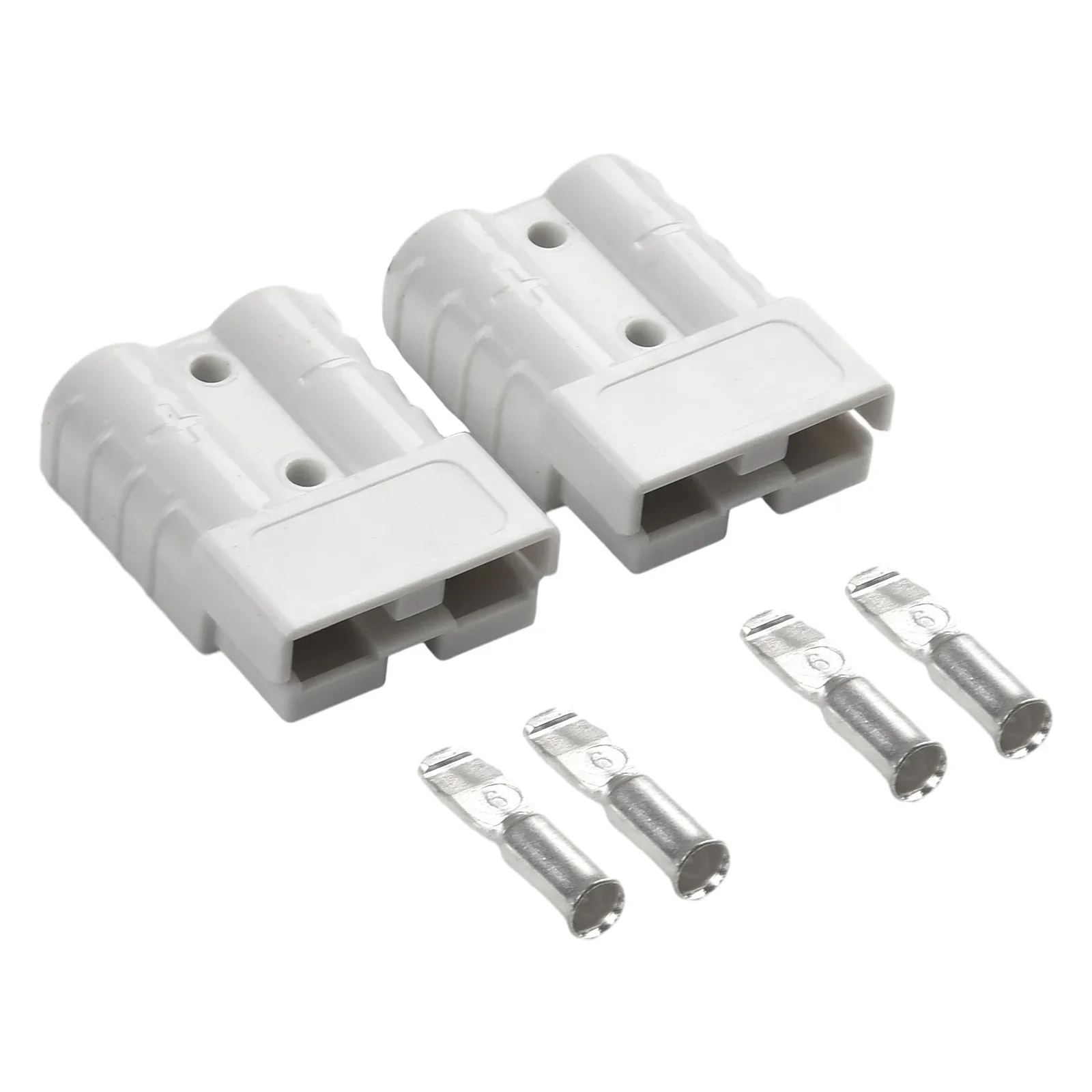 

Reliable Connectivity For High Current Applications With 2X For ANDERSON Plug Cable Terminal Battery Power Connector 50Amp White