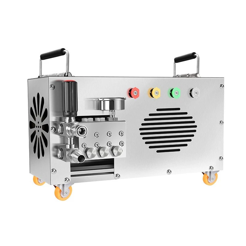 

s hot water high pressure cleaner stainless steel pump acid and alkali degreasing adjustable