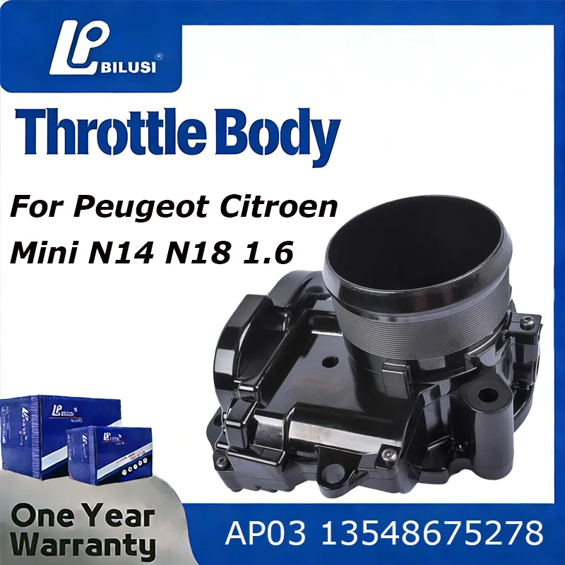 

Дроссельная заслонка Bilusi для Peugeot Citroen Mini N14 N18 1.6 Turbo Petrol 13548675278