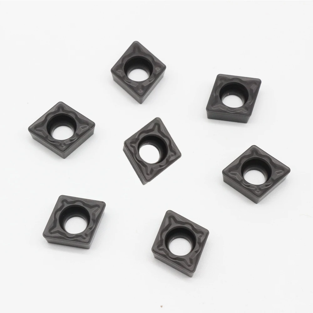 CCMT09T308-TR-1 kc3115d 10 pçs carboneto de inserção torneamento externo ferramenta cortador usinagem ferro fundido torno cnc metal torneamento inserção