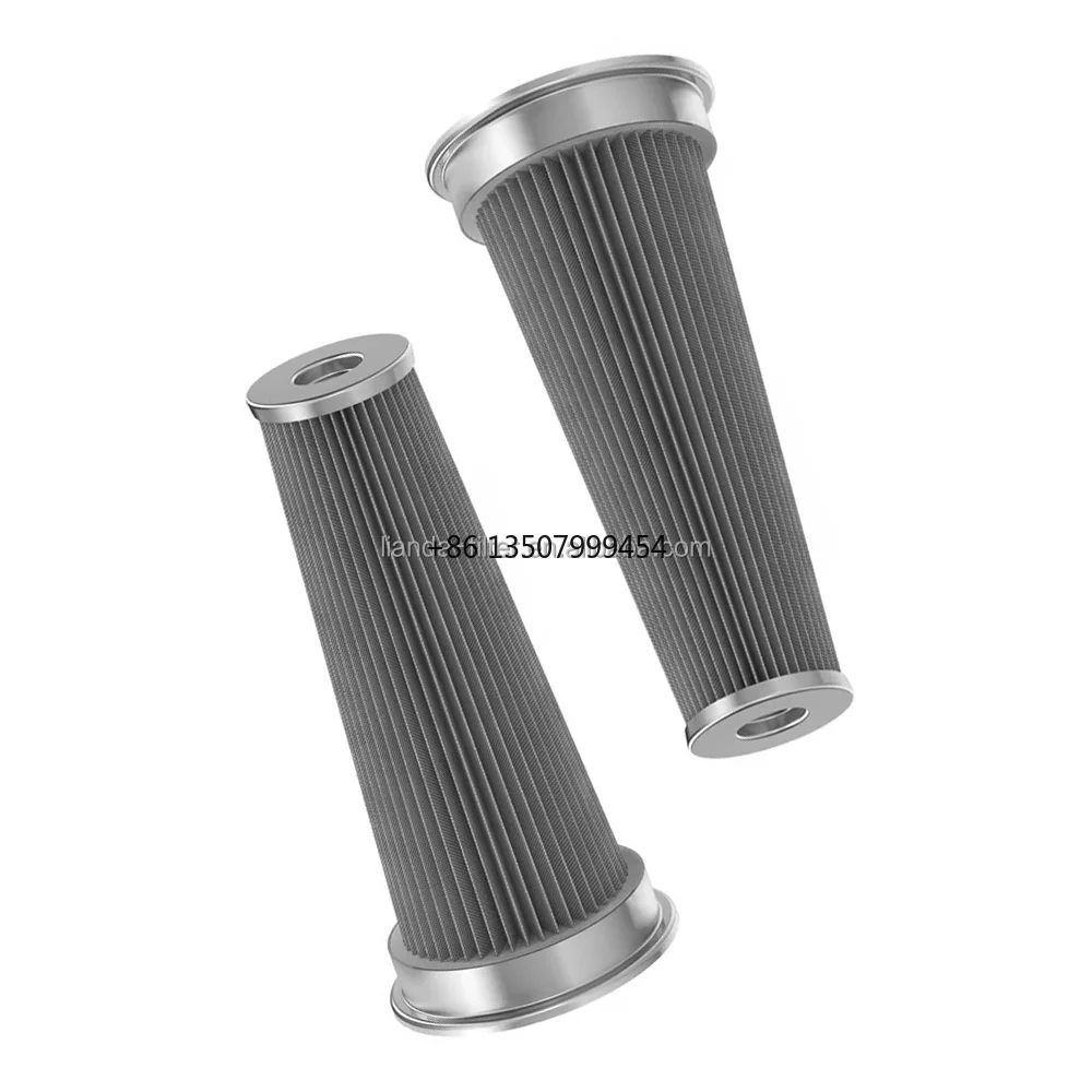 

LIANDA High Flow Pleated Cartridge 10 20 30 40 Inch Stainless Steel Wire Mesh Cylinder Filter New Condition Air Filter Element