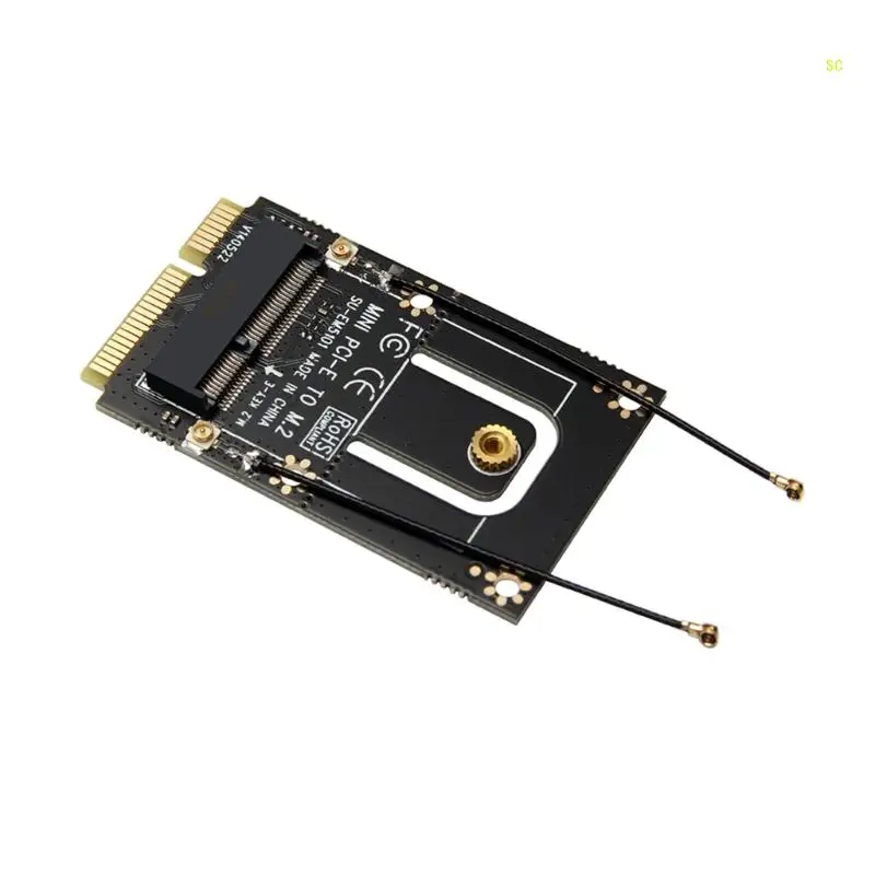 A Key to miniPCIe Adapter for Mounting M.2 2230 WiFi Card on a Mini PCIe Port Dropshipping