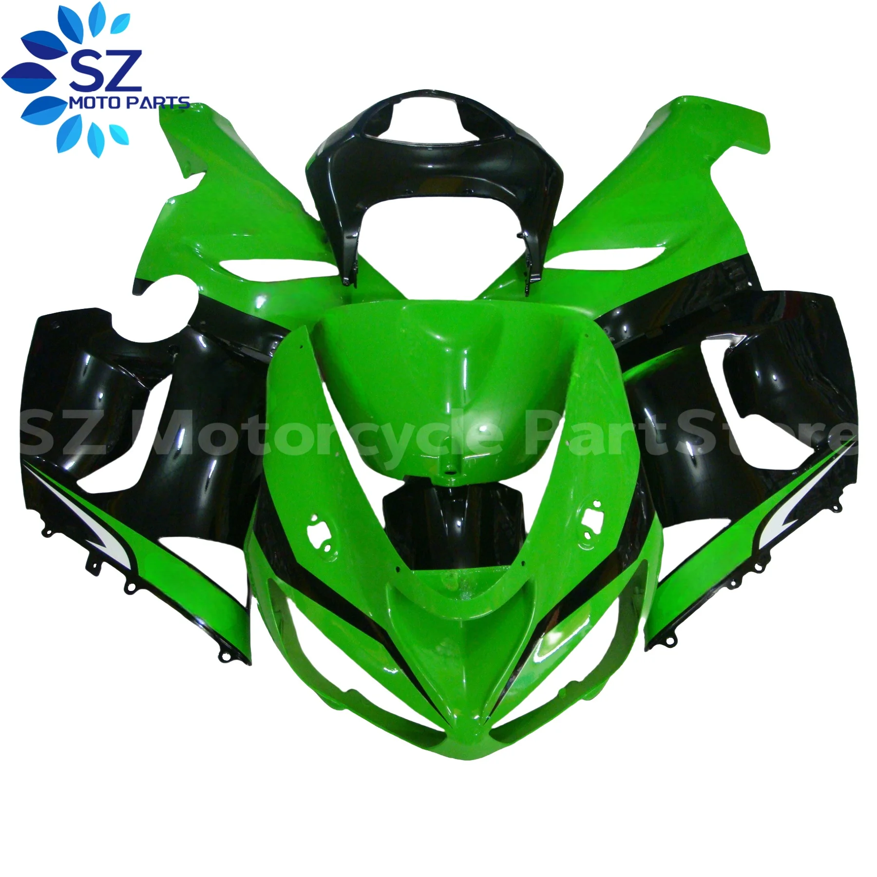 

Motorcycle Fairing Kits Fit for Kawasaki Ninja ZX-6R 05 06 ZX 6R ZX6R 636 2005 2006 ABS Plastic Bodywork Set
