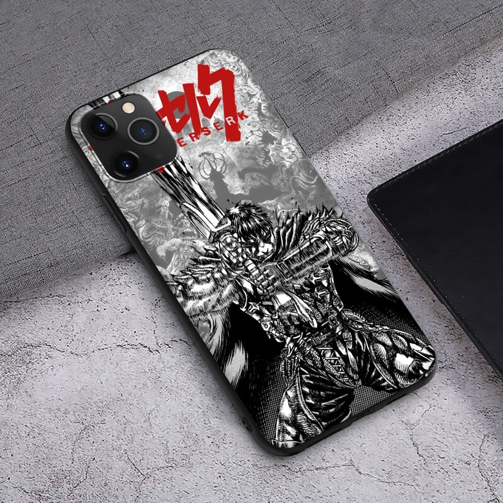 SO11 Anime Berserk Guts Cover Phone Case for Xiaomi Redmi 13 12C 12 10C 10 9C S2 10 9T 10A 9C 9A 9 8A 8 7A 7 6A 6 Pro NFC