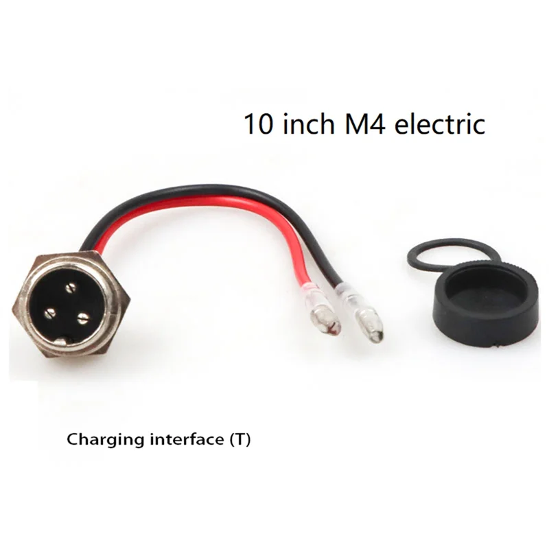 10-Inch Electric Scooter Round Charging Interface for Series Scooter Accessories