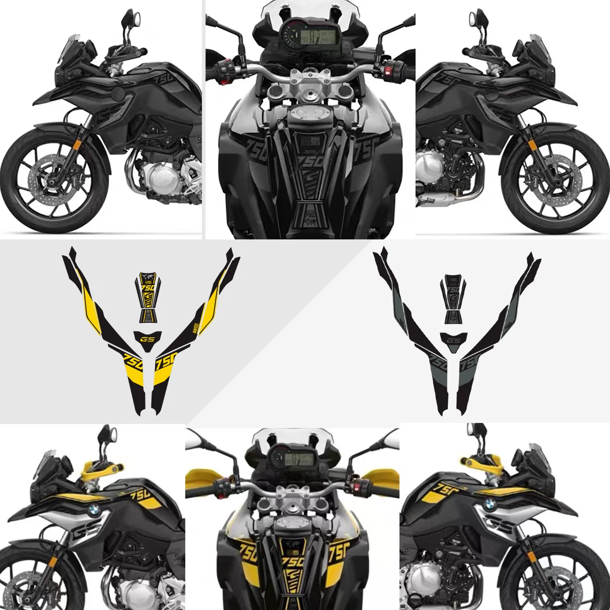 2019 2020 오토바이 사이드 데칼 키트, BMW GS 40 년 F750GS F750 GS F 750 GS 2018-2021