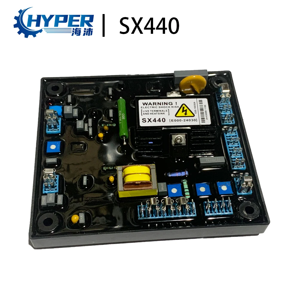 

SX440 AVR Replacement Automatic Voltage Regulator Durable Stable Brushless Stamford Generator Parts Accessories High Quality