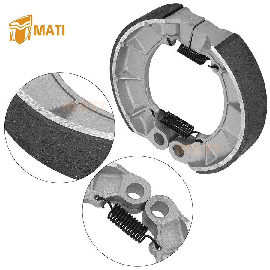 MATI Rear Brake Drum Hub & Shoes for Honda Foreman 500 2005-2013 Rubicon 500 2001-2014 43620-HN2-000 43620-HR0-F00 06430-HN2-000