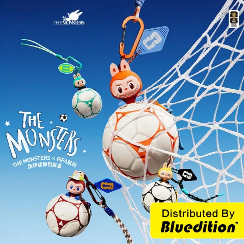 

POPMART THE MONSTERS × FIFA Series Football Mini-pack Mystery Box Surprise Creative Collaboration Collectible Gift in Stock