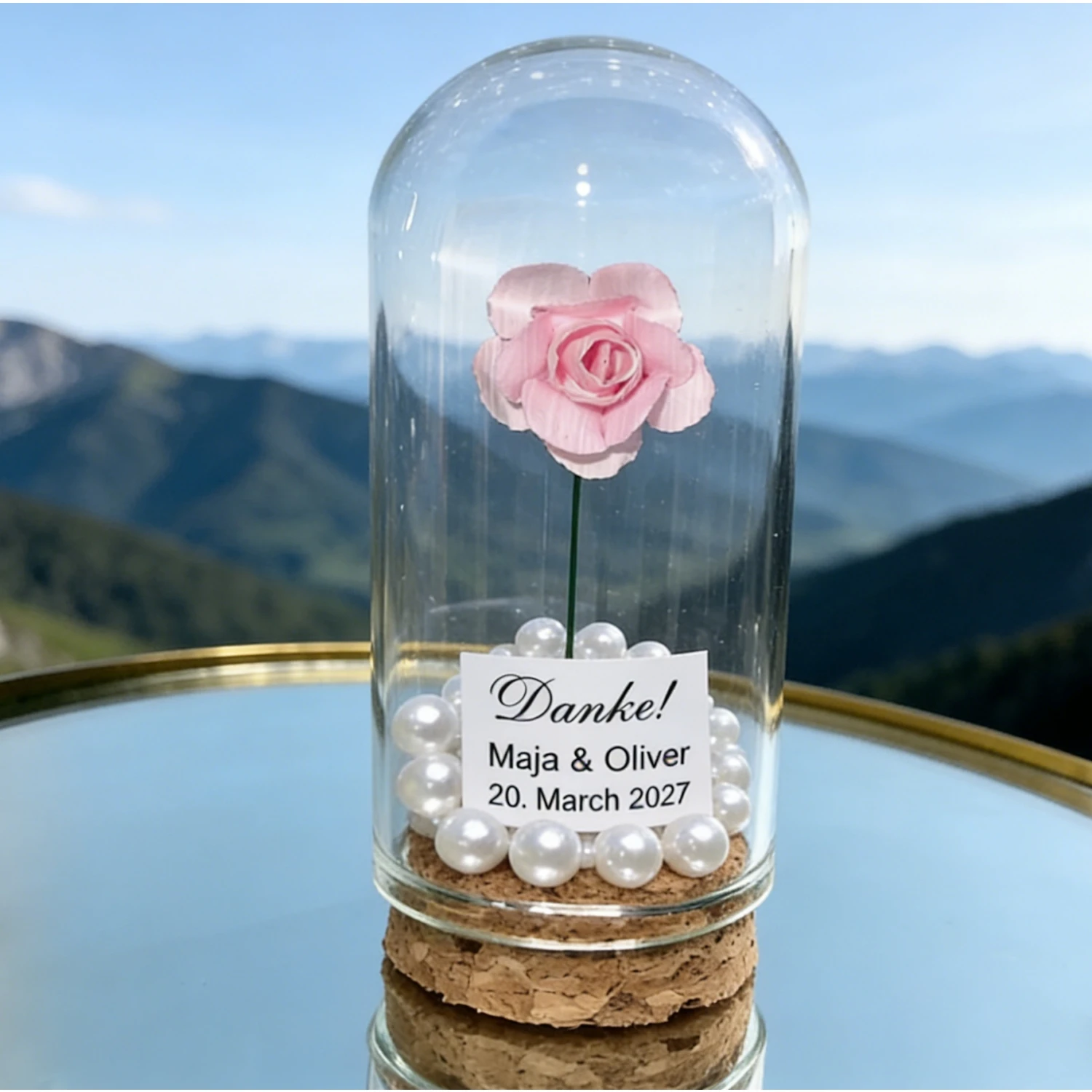 

Wedding Keepsake Gifts Bulk Enchanted Rose Dome Beauty and the Beast Party Favors