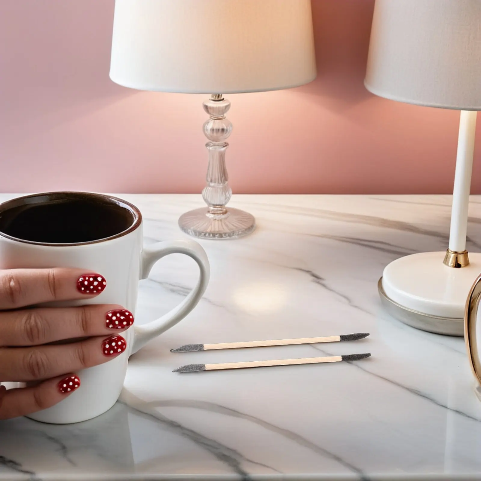 

60 шт. Деревянные двусторонние пилки-стикеры для маникюра, полировки и детальной обработки, инструменты для дизайна ногтей, для салонов и домашнего ухода, пушер для кутикулы