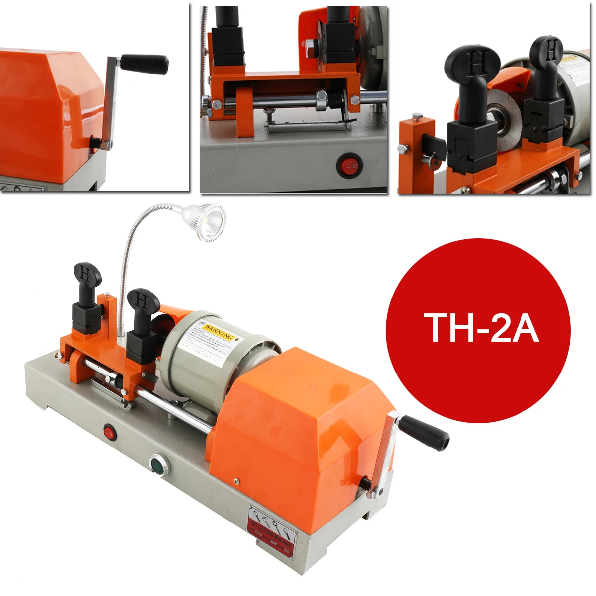 ماكينة مفاتيح أفقية 220 فولت 120 وات مع ماكينة نسخ المفاتيح الكهربائية بإضاءة LED ماكينة قطع المفاتيح #2