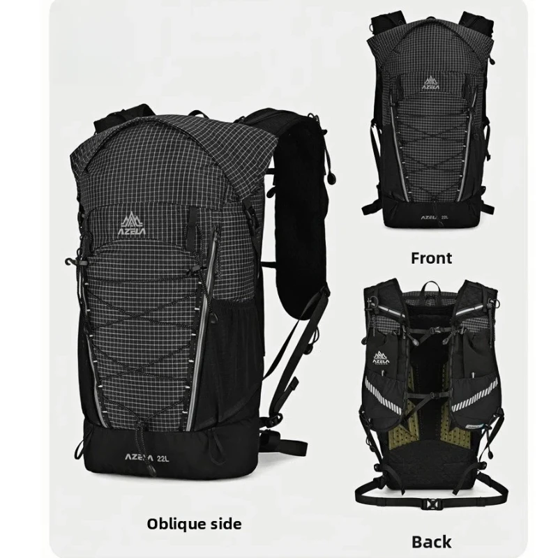 Mochila de Hiking AZELA22L, Bolsa Multifuncional para Montanhismo, Bolsa Transversal para Atividades ao Ar Livre, Adequada para Viagens, Hiking e Camping.
