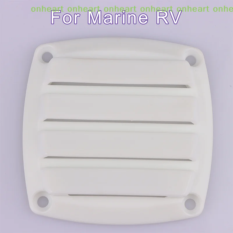

[C]Boat Louvered Vent Replace Square Air Vent Grill Ventilation Ducting Cover Outlet Vent for Marine RV