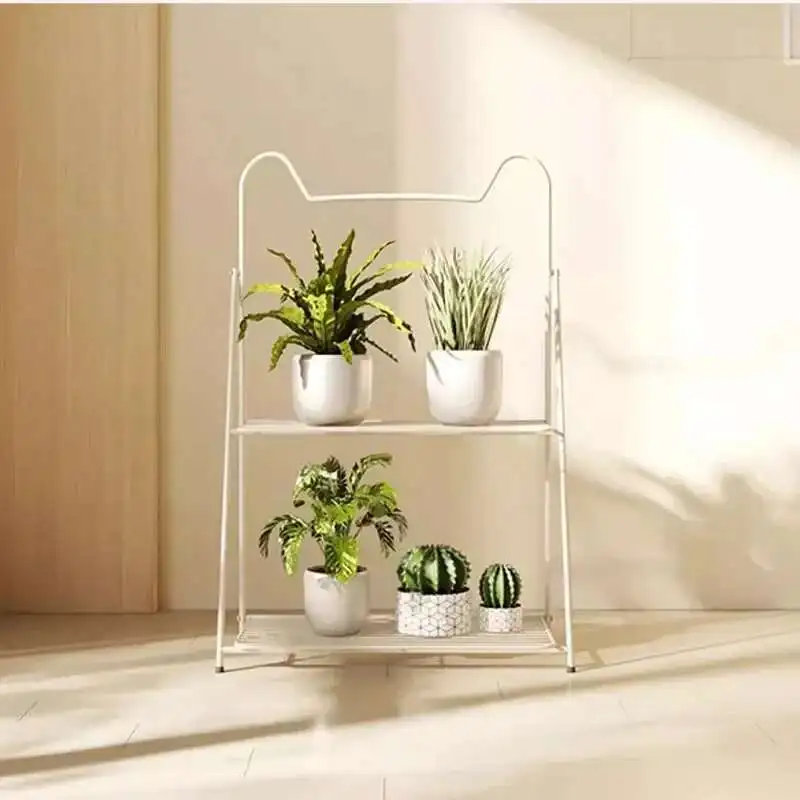 

Metal Small Flower Stand Outdoor Backdrops Holder Living Room Flower Stand Corner Shelf Muebles Para Plantas Garden Furniture