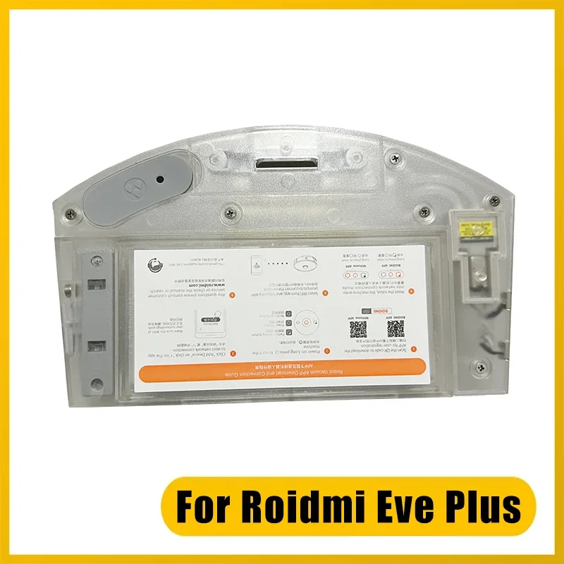 For Xiaomi Roidmi Eve Plus Robot Vacuum Cleaner Spare Parts Electric Control Dust Box collection Water Tank Filter Accessories