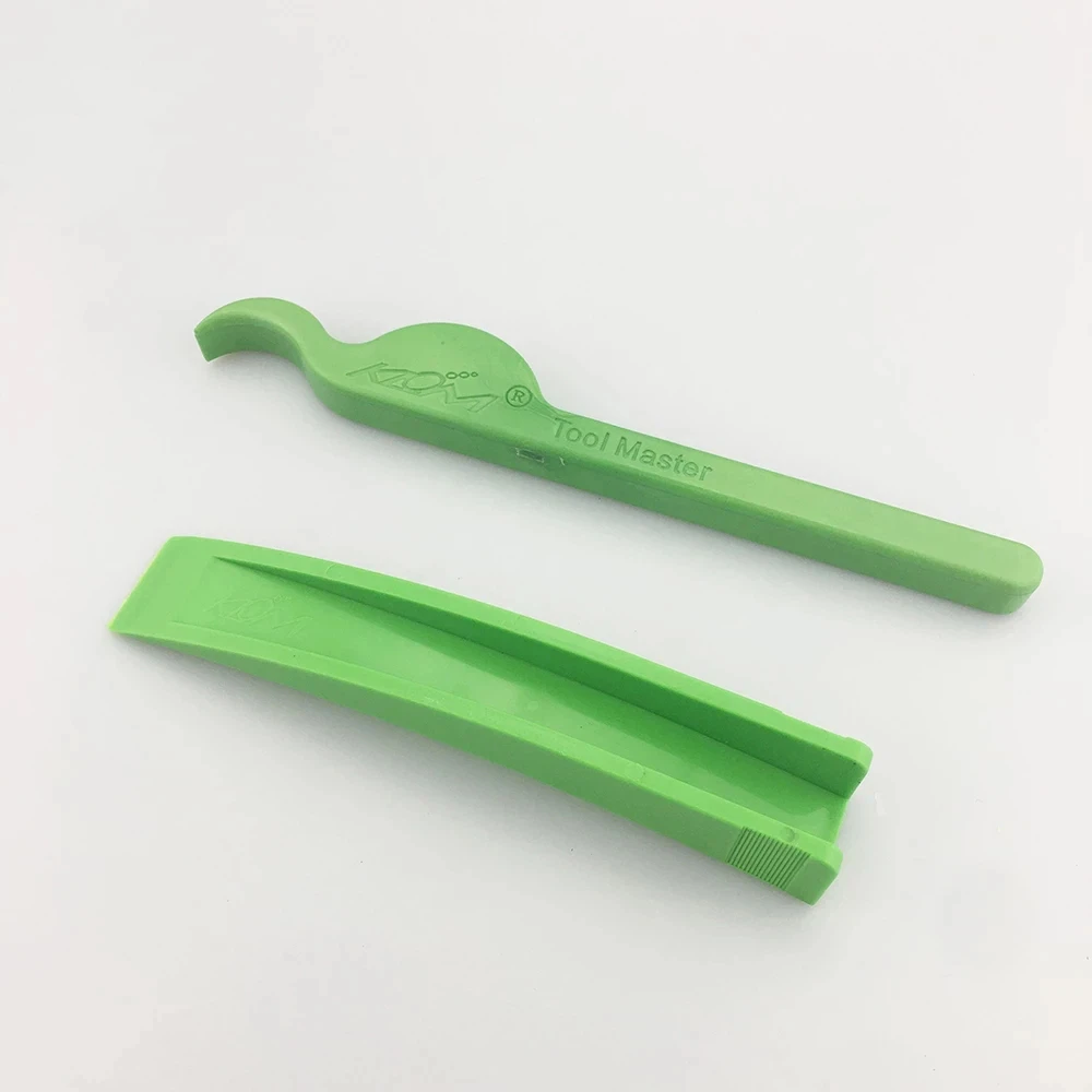 Juego verde de herramientas de cerrajería de pata de cabra de cuña de nailon duradero, herramientas de cerrajería de coche de bloqueo maestro, alta calidad